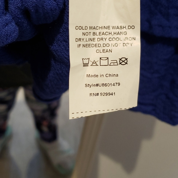 Suzanne Betro wrap blouse with embroidery 3X - Picture 6 of 7